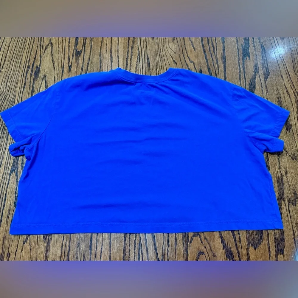 Nike Women's XL Royal Florida Gators Short Sleeve Crop Performance T-Shirt